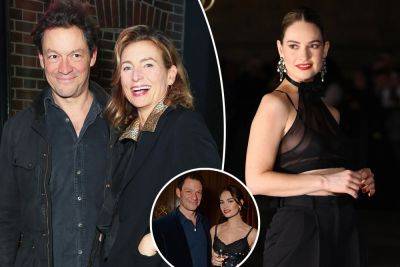 Dominic West addresses ‘deeply stressful’ Lily James affair rumors - nypost.com - London - Rome