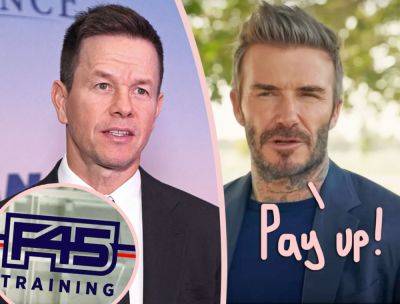 David Beckham Alleges He Was 'Duped' Into Signing Deal With Mark Wahlberg's Fitness Company -- Costing Him $10 Million?! - perezhilton.com - Britain - Los Angeles - county Norman