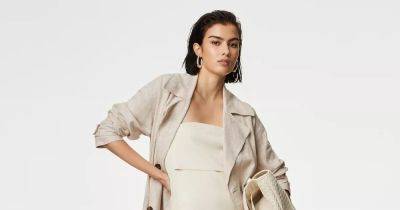 M&S shoppers praise £79 'lightweight' trench coat made from 'lovely linen' - www.dailyrecord.co.uk