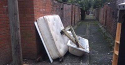 Selfish fly-tipper given DRIVING ban after he's caught red-handed - www.manchestereveningnews.co.uk - Manchester