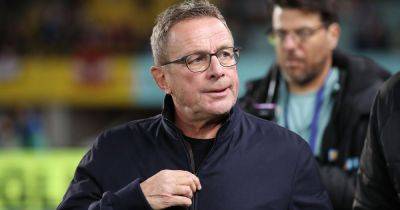 Former Manchester United manager Ralf Rangnick confirms shock approach from European giants - www.manchestereveningnews.co.uk - Manchester - Austria - Germany