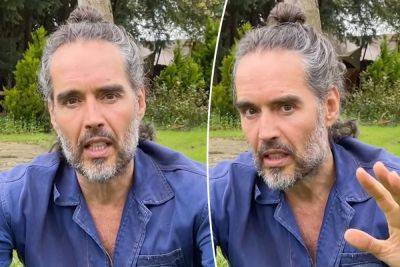 Russell Brand Says He’s Getting Baptized To ‘Leave The Past Behind’ After Multiple SA Allegations & Investigations… Uhhh?? - perezhilton.com