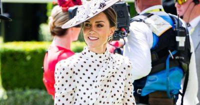 Nail Kate Middleton's race day dress code and shop M&S' 'classy' spotty dress for under £50 - www.ok.co.uk