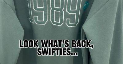 Taylor Swift fans go wild as Matalan's 1989 jumper 'back by popular demand' - www.dailyrecord.co.uk