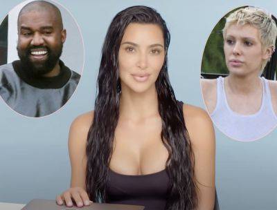 Kim Kardashian Ditches Blonde For PINK Look -- But Everyone Thinks She Looks More Like Bianca Censori Than Ever! - perezhilton.com