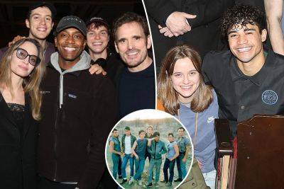 ‘The Outsiders’ star Matt Dillon visits Broadway show — poses with producers Angelina Jolie, her daughter Vivienne - nypost.com - Oklahoma - county Tulsa - county Dallas - county Winston - county Dillon