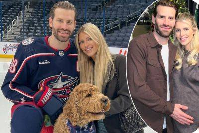 NHL's Boone Jenner & Wife Reveal Son Was Tragically Stillborn Just One Month Before Due Date - perezhilton.com - city Columbus