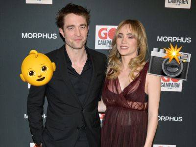 Robert Pattinson & Suki Waterhouse Confirm Birth With First Pic Of 'Angel' Baby! - perezhilton.com