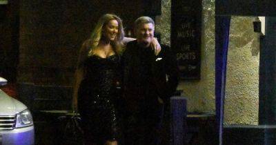 Coronation Street's Claire Sweeney and Dancing on Ice co-star Ricky Hatton put on cosy display on night out - www.ok.co.uk - Manchester