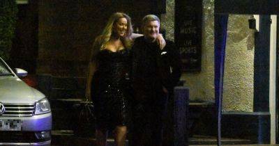 Ricky Hatton cosies up to Coronation Street's Claire Sweeney - months after meeting on Dancing On Ice - www.manchestereveningnews.co.uk - Manchester