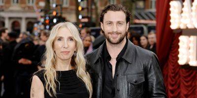 Aaron Taylor Johnson Supports Wife Sam at 'Back to Black' World Premiere - www.justjared.com - London - county Camden