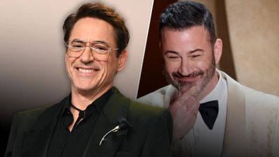 Robert Downey Jr. On Jimmy Kimmel’s Joke About Him At Oscars: “I Don’t Care” - deadline.com