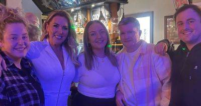 Ricky Hatton and Claire Sweeney leave Greater Manchester pub 'starstruck' in 'wild' visit - www.manchestereveningnews.co.uk - Manchester