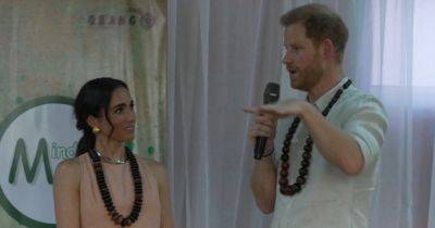 Prince Harry delivers heartbreaking speech as he makes first appearance in Nigeria with Meghan - www.ok.co.uk - Britain - Los Angeles - Nigeria