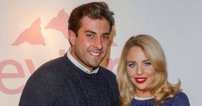 Lydia Bright takes ex James Argent's new Tinder snaps - but fans beg them to get back together - www.ok.co.uk