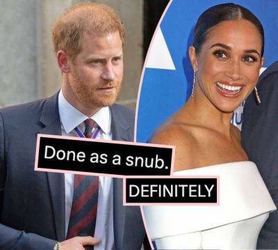 Is Meghan Markle Sending Shady Hidden Message To Royal Family By Wearing THIS Dress?? Fans Think So! - perezhilton.com - Britain - Nigeria