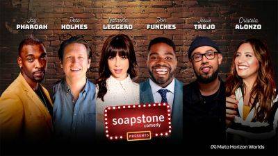 ‘Soapstone Comedy Presents’ VR Series With Jay Pharoah, Pete Holmes, Natasha Leggero & More Gets Premiere Date & Trailer - deadline.com - county Bay
