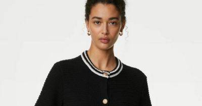 Marks & Spencer's £35 'Chanel-inspired' cardigan in two colours 'looks classy' - www.ok.co.uk