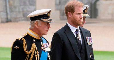 King to endure 'awkward and difficult' Prince Harry meeting with senior royal present for back up - www.dailyrecord.co.uk - Britain - London