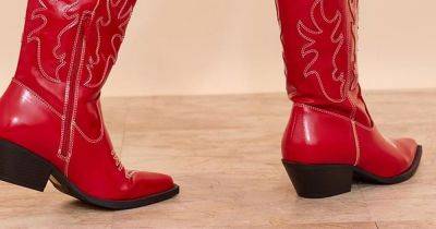 Red cowboy boots are the must-have shoe for spring - and I've found the perfect £38 pair - www.ok.co.uk - Cuba