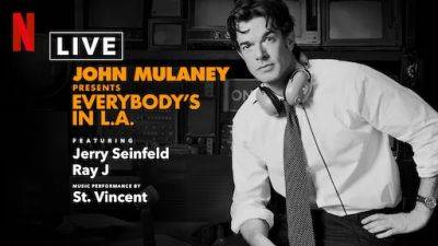‘John Mulaney Presents: Everybody’s in LA’ Is a Winningly Shambolic Pop-Up Talk Show: TV Review - variety.com - New York - Los Angeles - Chicago