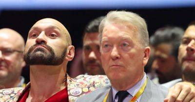 Frank Warren claims Tyson Fury will 'do Oleksandr Usyk at his own game' ahead of undisputed fight - www.manchestereveningnews.co.uk - Britain - Germany - Saudi Arabia - Cameroon