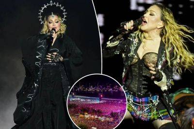 Madonna’s biggest-ever concert transforms Rio’s Copacabana beach into massive dance floor for 1.6 million people - nypost.com - Brazil - London - county Hall - city Rio De Janeiro