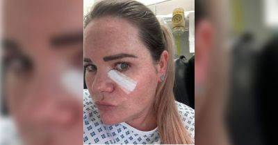 Nurse knew it was serious after spotting unusual spot under her eye - www.manchestereveningnews.co.uk - Manchester
