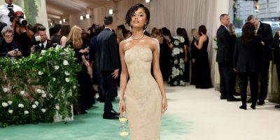 Tyla Makes Her Met Gala Debut in a Sand-Covered Balmain Look, Complete With an Hourglass! - www.justjared.com - New York
