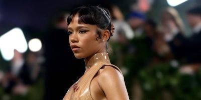 Taylor Russell Lives Out a Longtime Fantasy in Tree-Inspired Look at Met Gala 2024 - www.justjared.com - New York