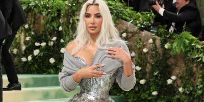 Kim Kardashian Sports Cinched Waist Look at Met Gala 2024 - www.justjared.com - New York