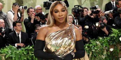 Serena Williams Goes for the Gold in Balenciaga at Met Gala 2024 - www.justjared.com - New York - Italy
