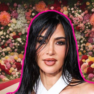 Kim Kardashian Serves Silver Perfection At The 2024 Met Gala In An IMPOSSIBLE Corset! - perezhilton.com