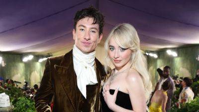 Sabrina Carpenter and Barry Keoghan Made Their Red Carpet Debut at the 2024 Met Gala - www.glamour.com