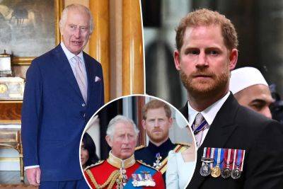 Prince Harry officially confirms he won’t see dad King Charles in London due to monarch’s ‘full’ schedule: statement - nypost.com - Britain - county Lewis - county Charles - London