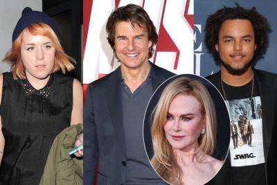 Tom Cruise Seen With His & Nicole Kidman’s Kids In First Photo In 15 Years! - perezhilton.com