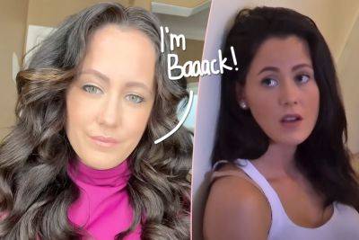 SURPRISE! Jenelle Evans Is Officially Returning To Teen Mom 5 Years After Being Fired! - perezhilton.com