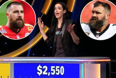 Krysten Ritter roasted for not knowing who Travis and Jason Kelce are on ‘Celebrity Wheel of Fortune’ - nypost.com - county Travis